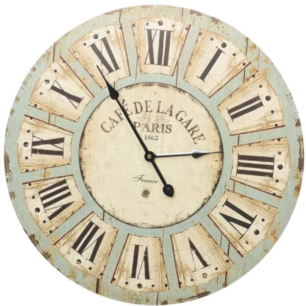 Seinän kello Monivärinen 60 cm MDF