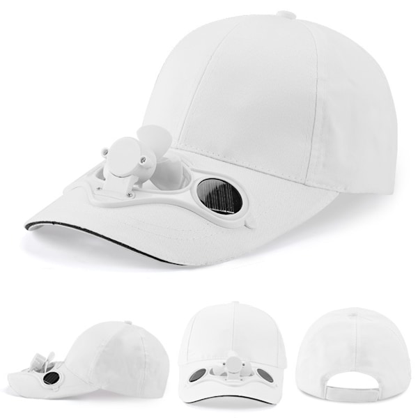 Unisex Baseball Cap med Solvifte Solhat Åndbar Bomuldsvisir
