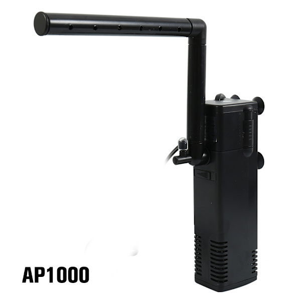 1000L internt filter med akvariepump