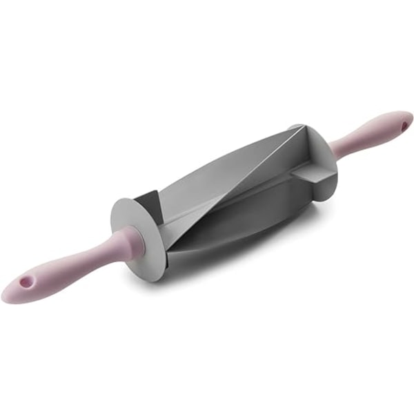 1 stk. rulle croissant cutter, grå, 6 x 41 x 6 cm