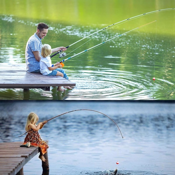 Fiskebojset på röd/vit fiskeboj Snaps hård ABS-boj Men