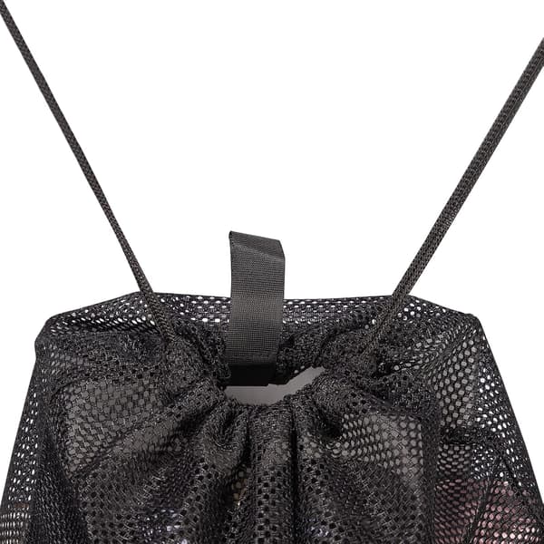 1 Pack Mesh Dragkedja Väska, Mesh String Väska för Gym Tvätt Skal