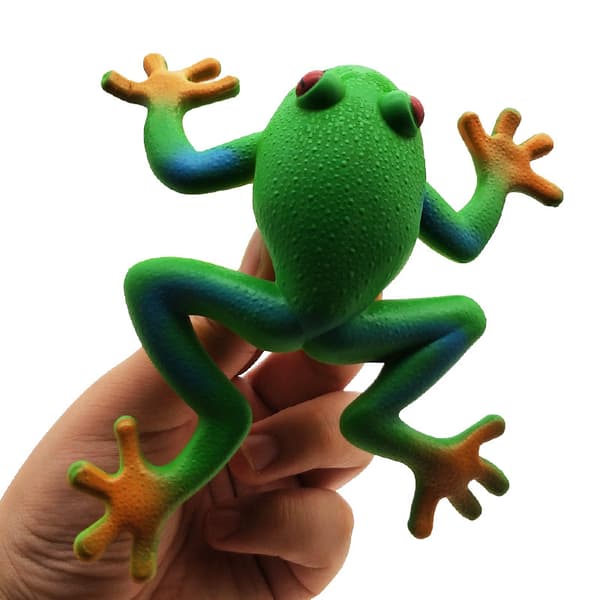 Frø Fidget Legetøj, Simuleret Frø, Dyremodel, Blød og Elastisk
