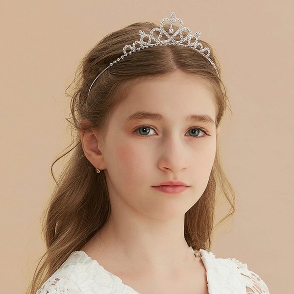 Børne Rhinestone Tiara Princess pandebånd til piger fødselsdag adgang