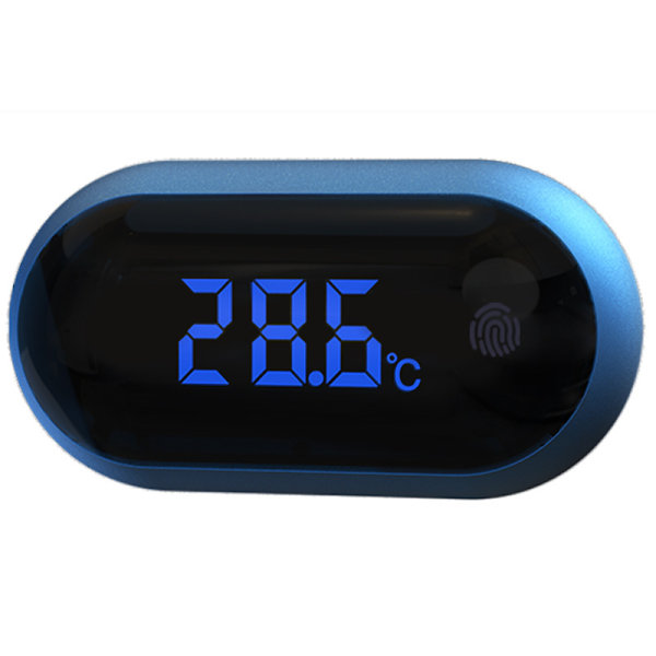Akvarie Termometer, LED Touch Screen Digital Vandtermometer,