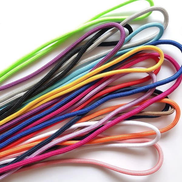 20-pakks fargerike håndleddsstropper i nylon for USB-minnepinner