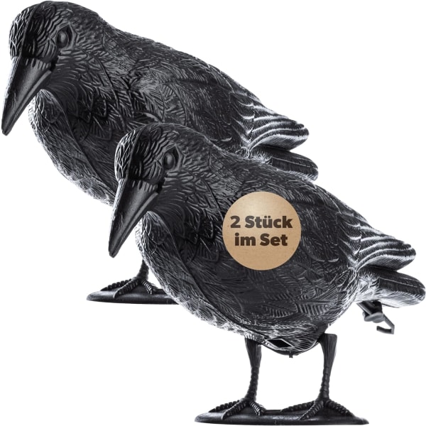 Black Crow Pigeon Repellent Plastic Pigeon Repellent Bird Repelle