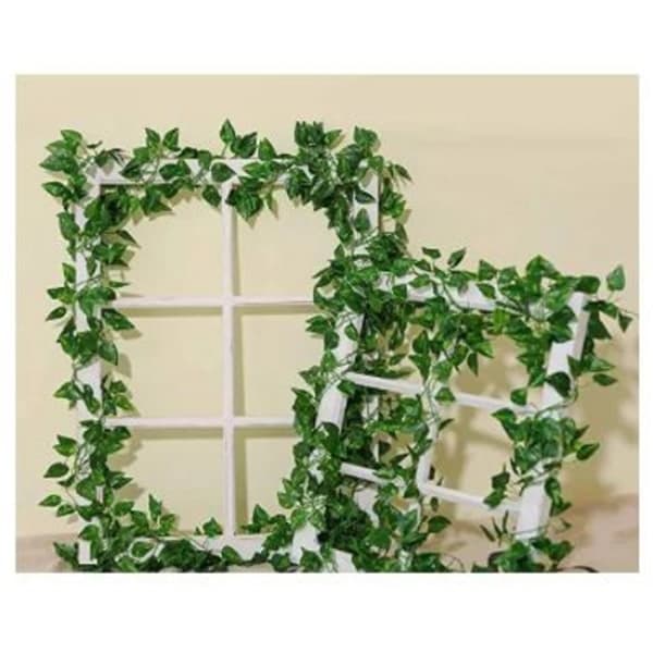 12 kpl (2,4 metriä) Teko Ivy Leaf Kasvit Teko