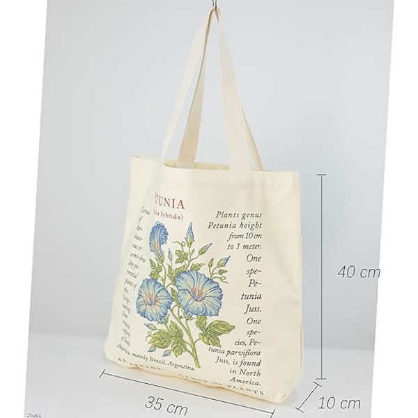 1 stk. (Morning Glory) Dame Corduroy Taske, Dame Corduroy Tote B