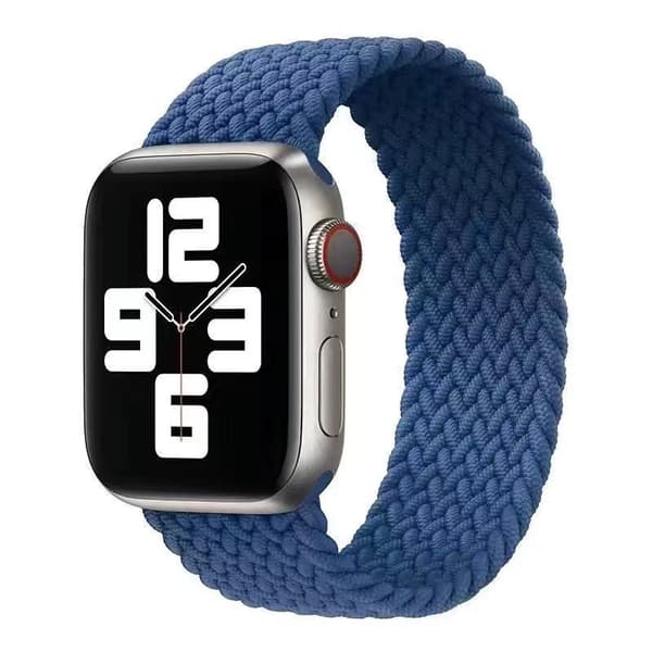 Apple Watch-kompatibelt ARMBÅND Elastisk 38/40/41 mm Blå S