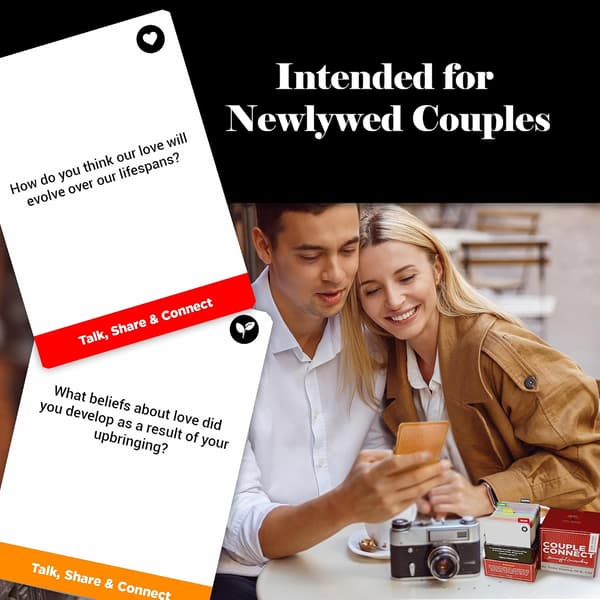 Par Connect - Roliga spel för par - Tankeväckande bröllopspresent