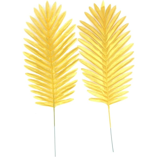 20st Gyllene palmblad Tropiska palmblad Artificiell palmlea