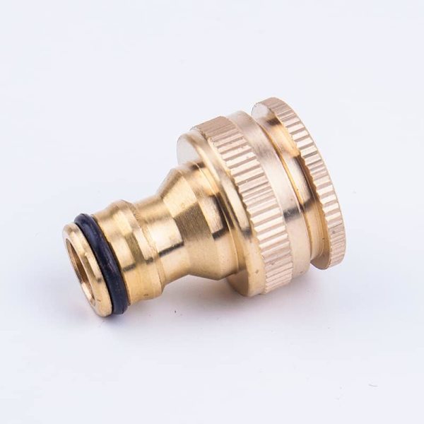 1/2 og 3/4 med messinghane-adapter, hane-adapter, slangehane