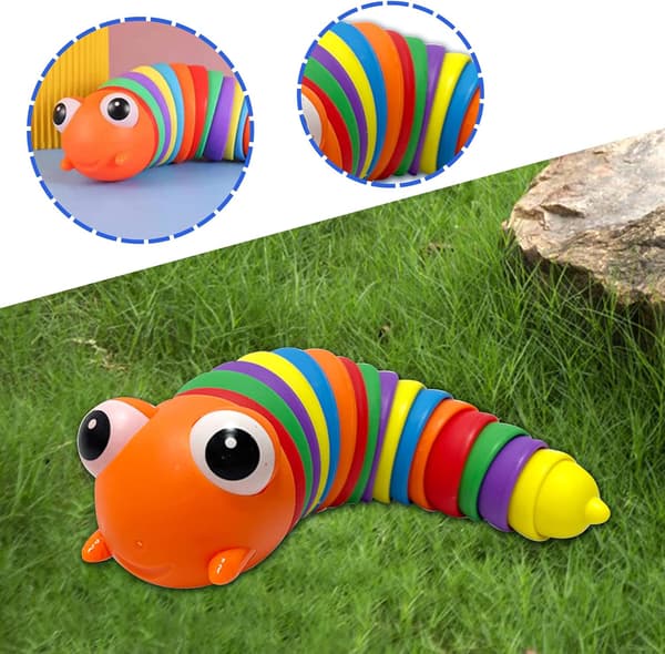 Lelu, Sensory Slug Työpöydän Lelut Relief Anti-Ahdistus Decompression