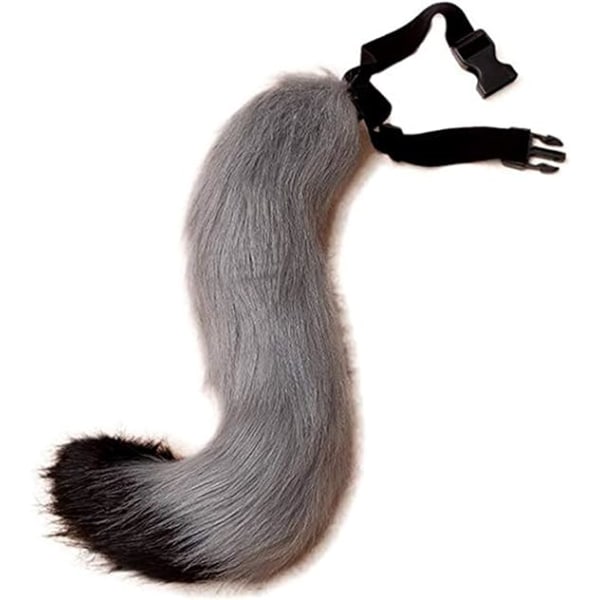 Faux Fur Tail Fox-asu aikuisten/teinien cosplay Halloween-joulu
