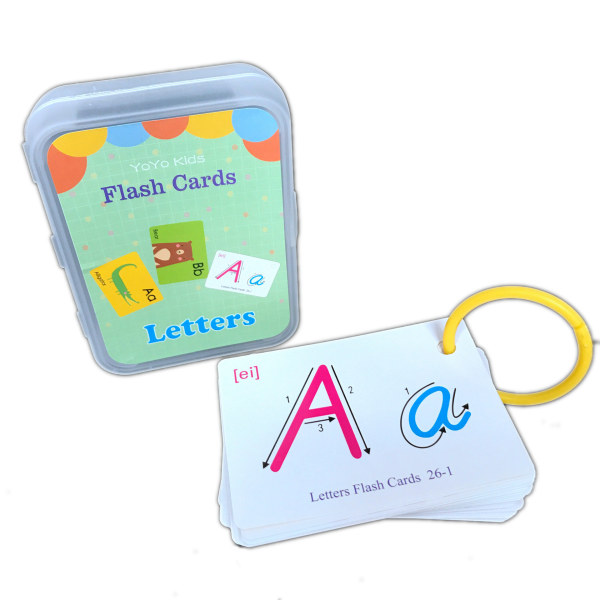 3 kpl Lapset Montessori Vauva Opi Englannin Sana Kortti Flashcards Cogn
