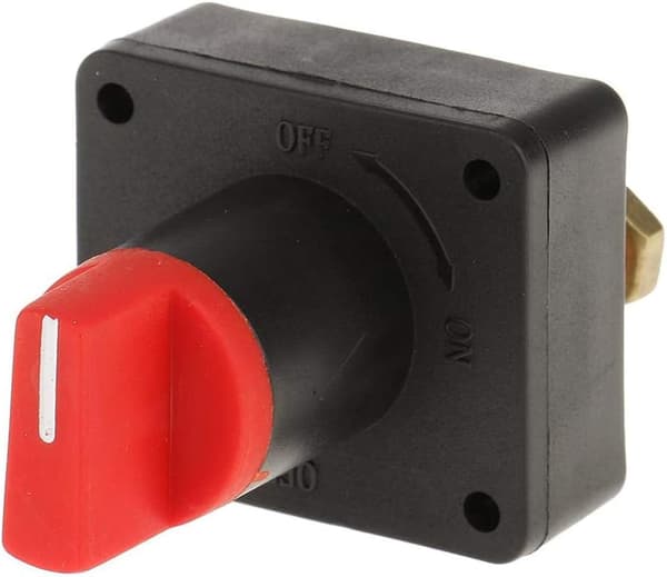 100Amp Batteri Master Disconnect Rotary Cut Off Isolator Switch f