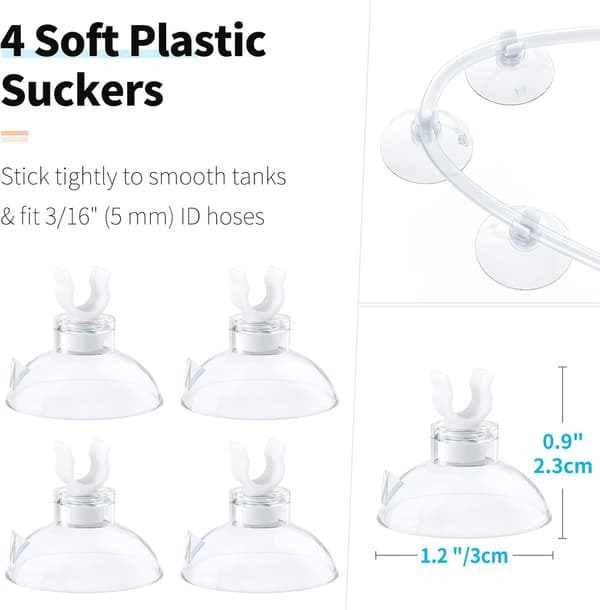 6,5 fot akvarium standard luftpump tillbehör, 2 luftutsläpp