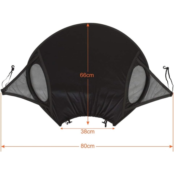 Anti UV UPF50+ Solskærm til Barnevogn, Klapvognskaleche, Universal Cov