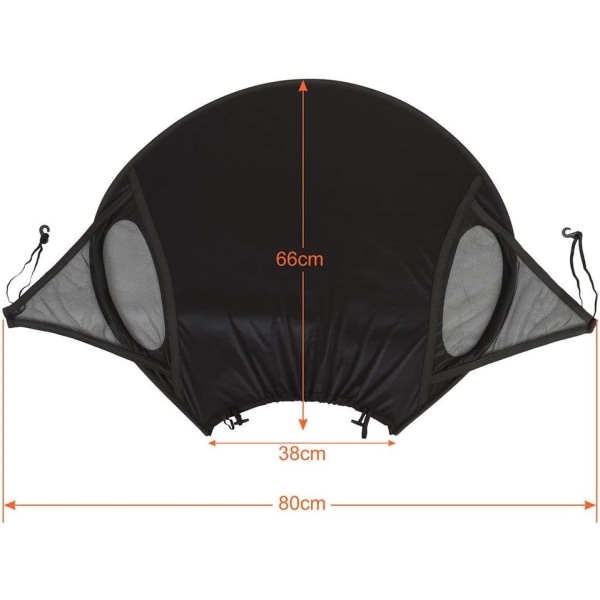 Barnevognssolskærm UPF50+ UV-bestandig, Barnevognsbaldakin, Universa