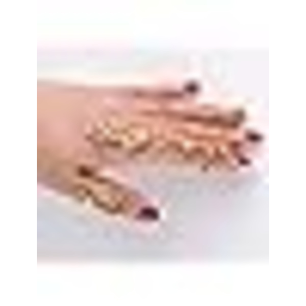 Charm Leaf Full Finger Ring Delicate Bracelet Ring Chest Strap We