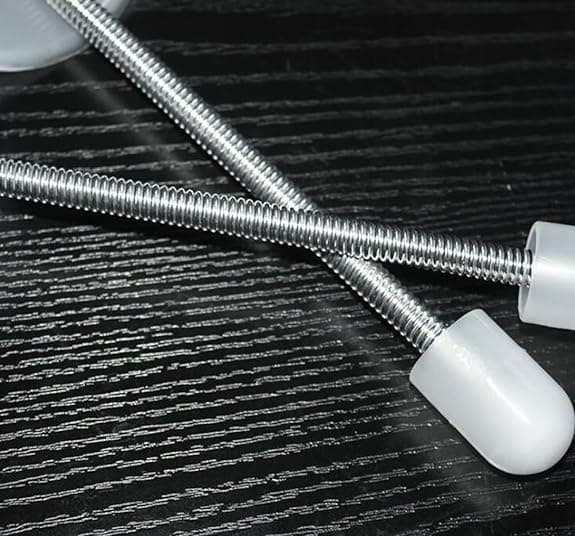 2 par professionella skoexpanderare i klar plast, längdjusterbar