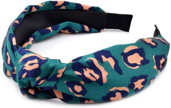 Trykte pandebånd sæt til kvinder, stretchy moisture wicking headba