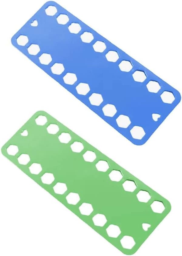 Broderigarn Organizer, 2 st Korsstygnsgarn Hållare, Plast