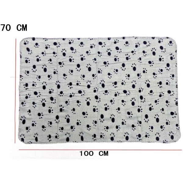 100x70 cm 3 varme og myke ullpledd, egnet for katter eller valper