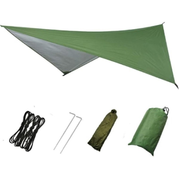 Hængekøje Camping Camping Presenning Regnflue, Vandtæt Telt Fodaftryk Fodaftryk Ørepropper Baldakin Tog Stier Picnic