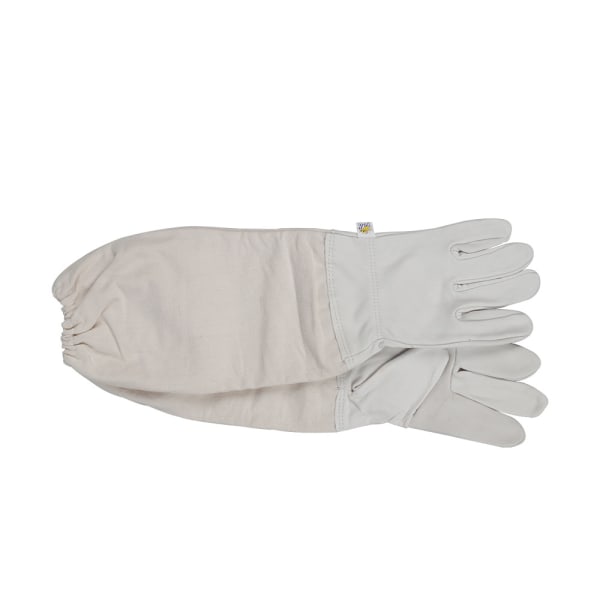 1 Pair Beekeeping Gloves with Sleeves, Professional Anti-Bee Shee