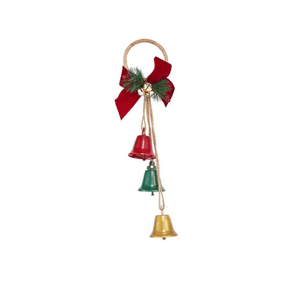 1st Christmas Bell Ornament Rustik juldekoration jul