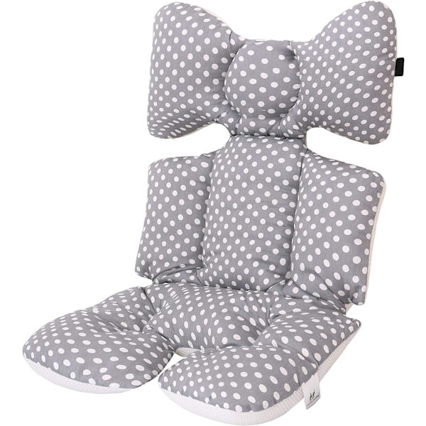 Reversibel sittdyna för barnvagn universell madrass baby supp