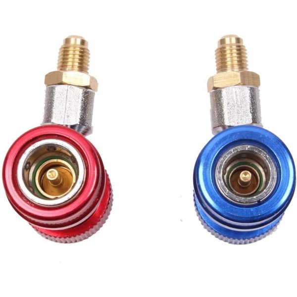 AC R134A Justerbar Hurtigkobling AC Ladetilbehør Koble Adapter
