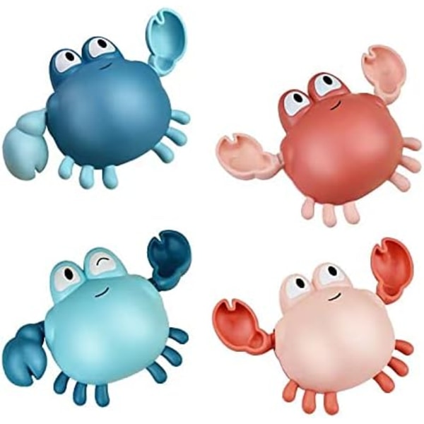 Badefjollegetøj til småbørn, søde badelegetøj i form af krabber til babyer