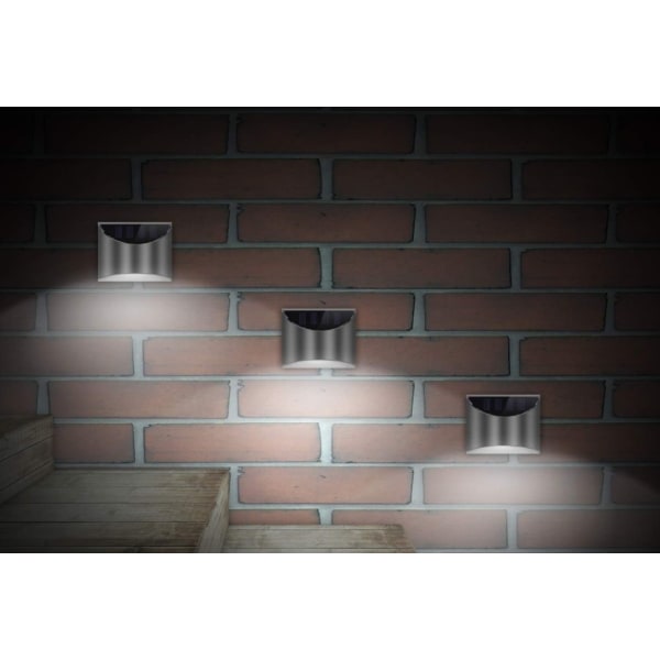 Familjeområde Säkerhet-Utomhus Solvägglampa Dörrstöd och Sol