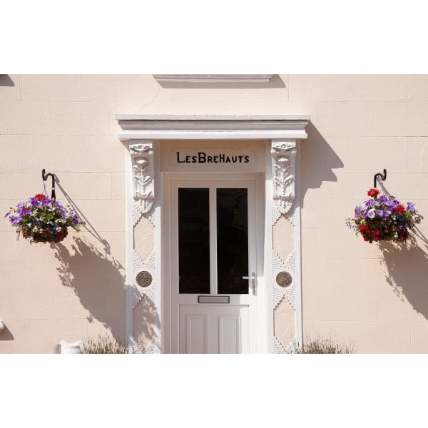 4 stk store hagekonsoller for hengende kurver, solcellelamper, lam