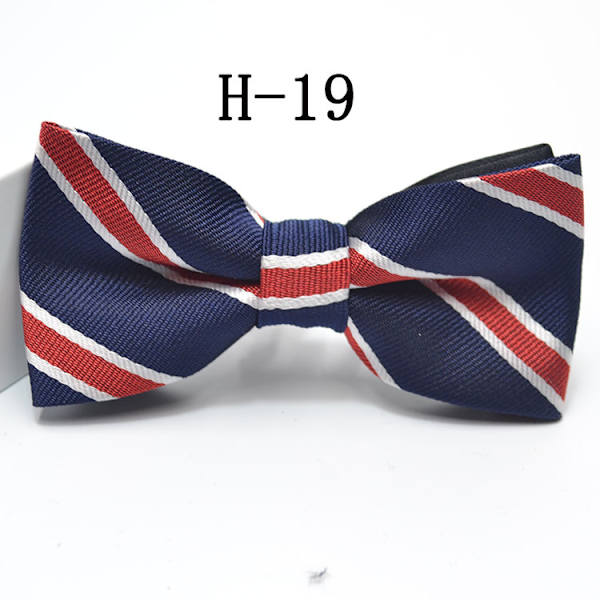 Blå og gul ande slips - Original slips - Flot slips - Kostume