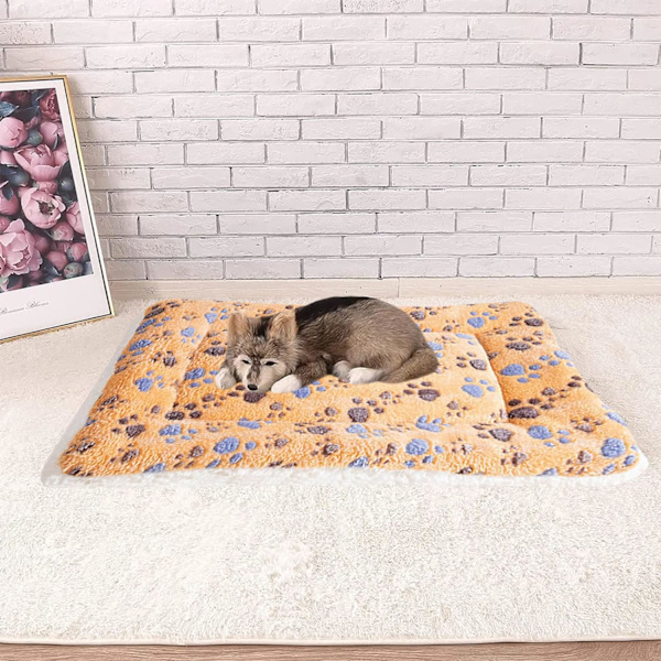 (56X38CM) Blødt kæledyrsfleece tæppe, hunde tæpper katte tæpper super