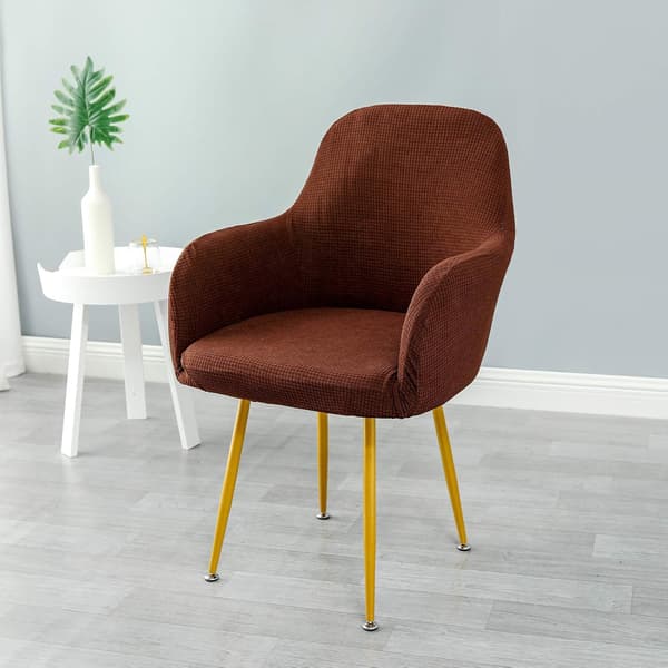 Stretch stolsöverdrag för matsal, kontor (kaffe)