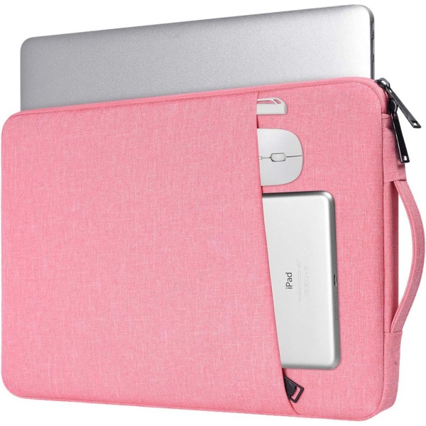 Laptop taske 14,1 tommer/15,4 tommer lærred pink