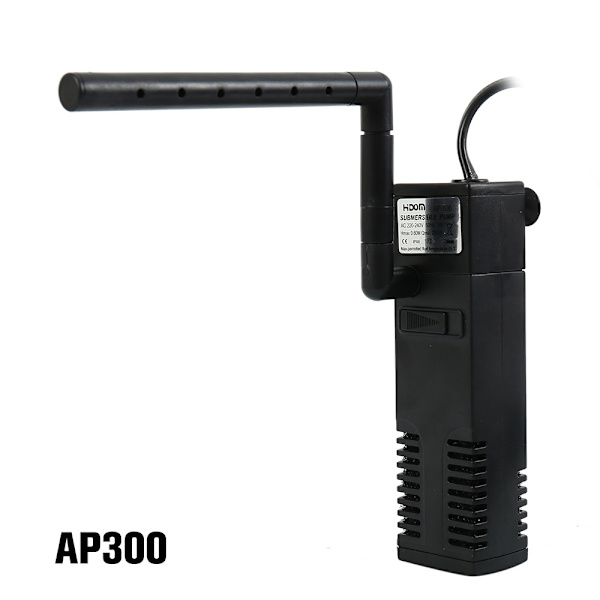 300L internfilter med akvariepumpe