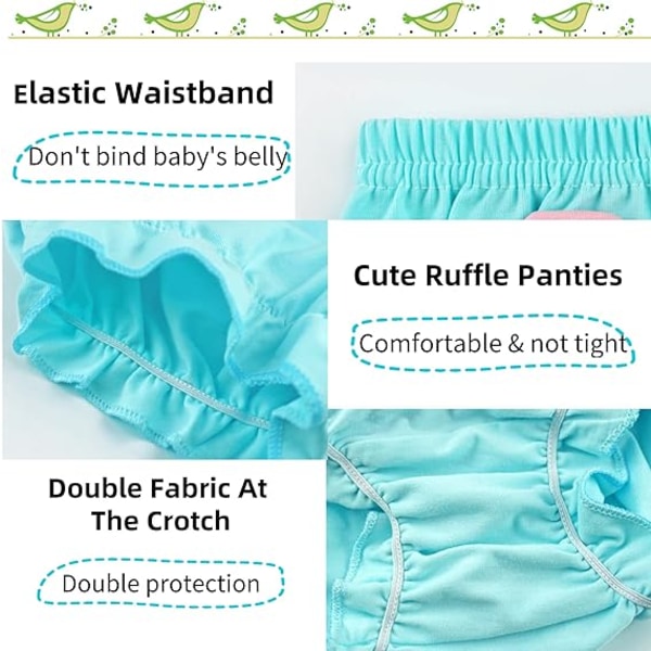 Vaippapeite - Baby Bloomers, Vaippapeitteet taaperoille tytöille rusetti