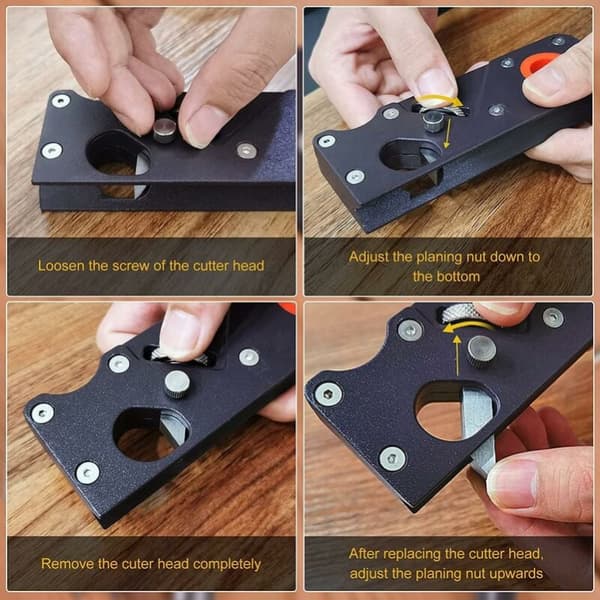 (planer7cutters) Håndhøvel for hjørner, manuell w