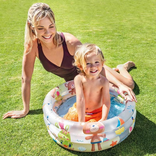Babypool 3-Ring 28l multifärg