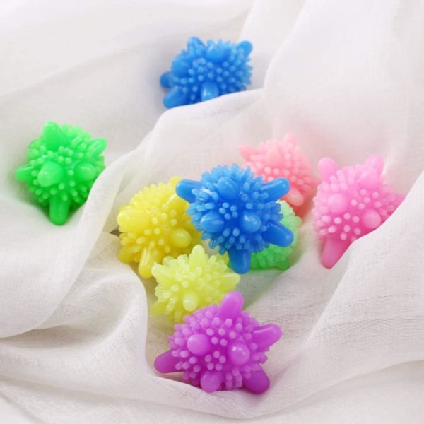 12 stk 6cm vaskeball vaskemaskin ball klesvask ball plast