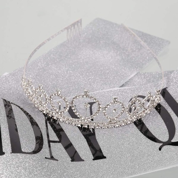 Födelsedagsfest accessoarer set för alla åldrar födelsedag drottning Fancy Sa