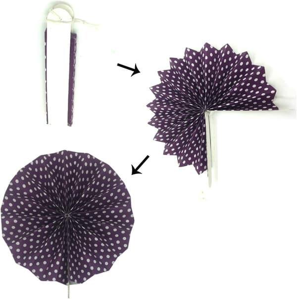 Papir Pompom Vifte Ball Honeycomb Romdekorasjon Bryllup Bursdag