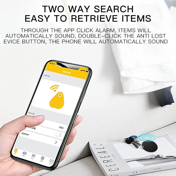 iOS/Android-artikelfinner Bluetooth Anti-Lost Locator Smart Alarm P