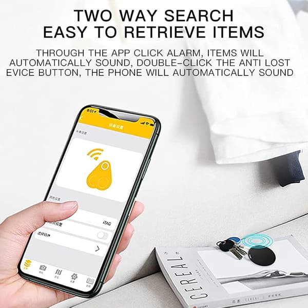 iOS/Android-objektsökare Bluetooth Anti-Lost Locator Smart Alarm P